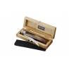 Cutit OPINEL Slim Line Nr 10 cu maner din corn de Zebu, cutie de lemn