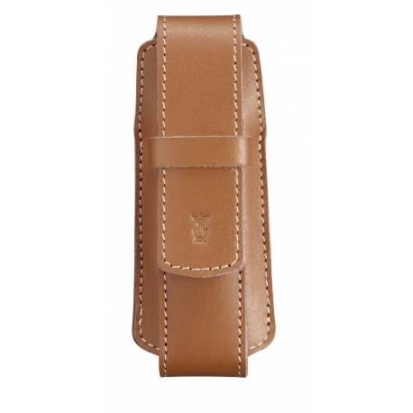 Teaca OPINEL Chic leather sheath, brown