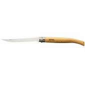 Cutit OPINEL Nr 15 Slim Line, inox, maner din lemn de fag