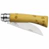 Cutit OPINEL Nr 07 Nature, inox, maner gravat amprente