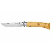 Cutit OPINEL Nr 07 Nature, inox, maner gravat fulgi de zapada