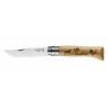 Cutit OPINEL Nr 08 Animalia, inox, maner gravat caine