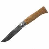 Cutit OPINEL Nr 08, inox, maner din lemn de stejar