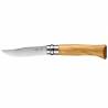 Cutit OPINEL Nr 08, inox, maner din lemn de maslin