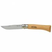 Cutit OPINEL Nr 10, inox, maner din lemn de fag