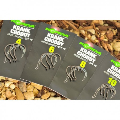 Carlige crap KORDA KRANK CHODDY NR.4 10BUC/PLIC