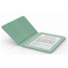 eBook Reader Bookeen SAGA, E Ink® Carta HD, 213dpi, 8GB, Wi-Fi, husa din silicon, inteligenta, senzor giroscop, Verde