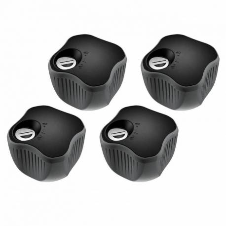 Incuietoare rotunda suport bicicleta THULE 527, set de 4 bucati