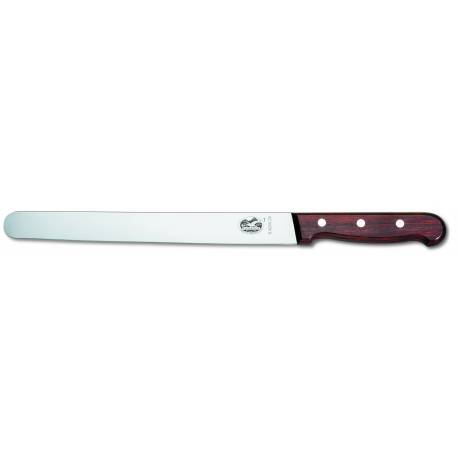 Cutit pentru feliat VICTORINOX, cu maner din lemn, lama 36 cm