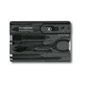 Card multifunctional VICTORINOX Swiss Card Classic, negru, 10 functii