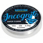 Fir fluorocarbon Kryston Incognito Hooklink, 20m, transparent, 7lb