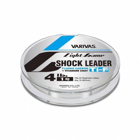 Fir fluorocarbon VARIVAS LIGHT GAME SHOCK LEADER TITANIUM FLUOROCARBON, 30m, 0.128mm 2.5lb