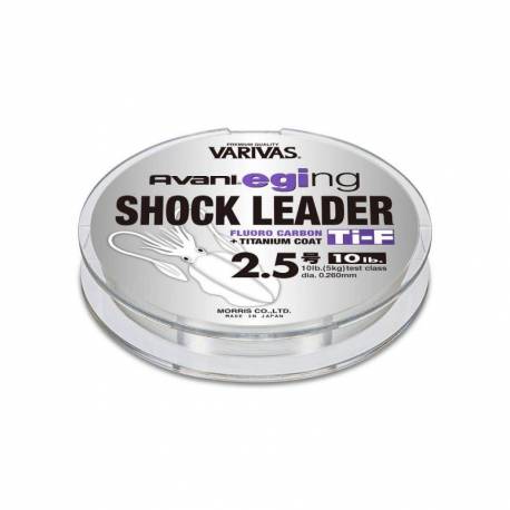 Fir fluorocarbon Varivas Avani Eging Shock Leader Ti, 30m, 0.220mm, 7lb