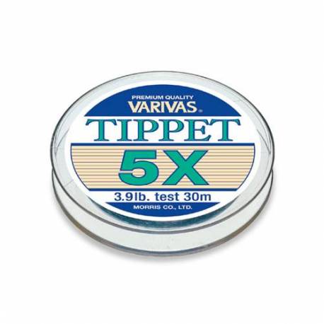 Fir VARIVAS Tippet Nylon 5X 30m 0.165mm 3.9lbs