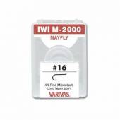 Carlige fly Varivas IWIM-2000 4X Fine, Nr.14, micro barb, Maro