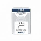 Carlige musca Varivas Standard Dry 2100 2X Fine, Maro, Nr.10, 30 buc./cutie