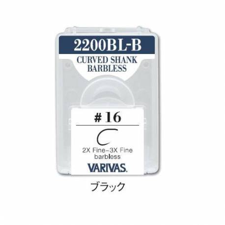 Carlige fly Varivas 2200BL-B 2X-3X Fine Nr. 10 F/Barb, 30 buc./plic