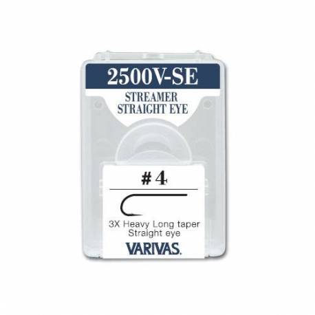 Carlige musca Varivas Fly 2500V-SE Streamer 3X Fine V-Cut, Bronz, Nr.0, 25 buc/cutie