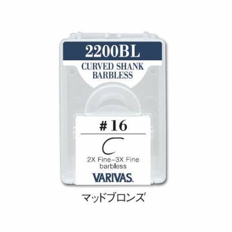 Carlige fly Varivas 2200BL 2x-3x Fine Nr. 10 100buc/cutie