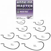 Carlige offset Varivas Nogales Monster Class, Black Nickel, Nr. 10/0, 4 buc./plic