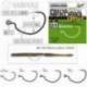 Carlige offset Varivas Nogales Nekorig Heavy Class, Nr. 3/0, 6 buc/plic