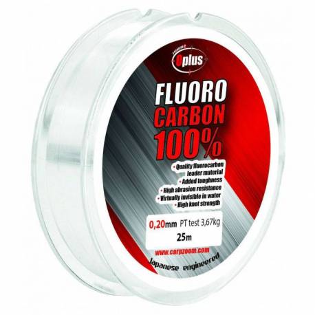 Fir Fluorocarbon Leader CARP ZOOM Predator-Z, Transparent, 25m, 0.20mm, 3.67kg