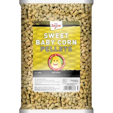 Pelete CARP ZOOM Sweet baby Corn, 800g, pentru momit