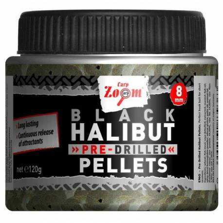 Pelete gaurit CARP ZOOM Black Halibut, 15mm, 120g