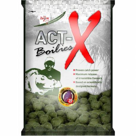 Boilies CARP ZOOM ACT-X 20mm 800gr Liver - Ficat