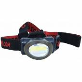 Lanterna Frontala CARP ZOOM Vivid Cob Led, 130 lumeni, negru/rosu