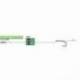 Montura CARP ZOOM FLUORO RIGID Nr.4, 17cm, 20lbs, 2buc/plic