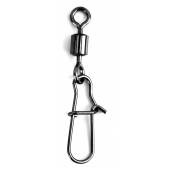 Vartej cu Agrafa Duo Lock CARP ZOOM Rolling Swivel with Nice Snap, nr. 8, 10 buc/plic