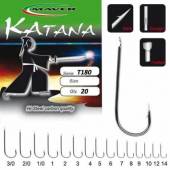 Carlige stationar Maver Katana T180 Tungsten, Nr. 1, 5 buc/plic