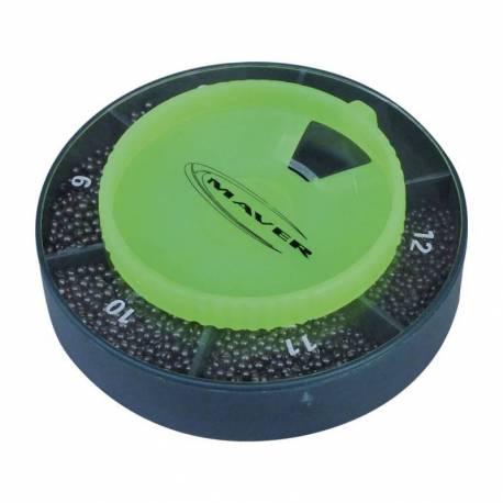 Cutie plumbi alice MAVER supercalibrati (0.019 - 0.070g)