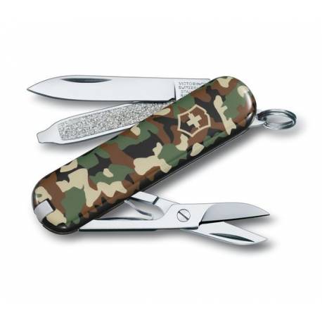 Briceag multifunctional VICTORINOX 0.6223.94 Classic, camuflaj, 7 functii