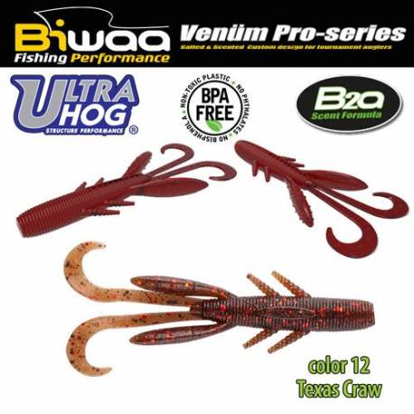 Shad BIWAA ULTRA HOG 4, 10cm, 12 Texas Craw