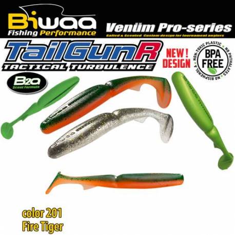 Shad BIWAA TAILGUNR SWIMBAIT 3.5, 9cm, 201 Fire Tiger