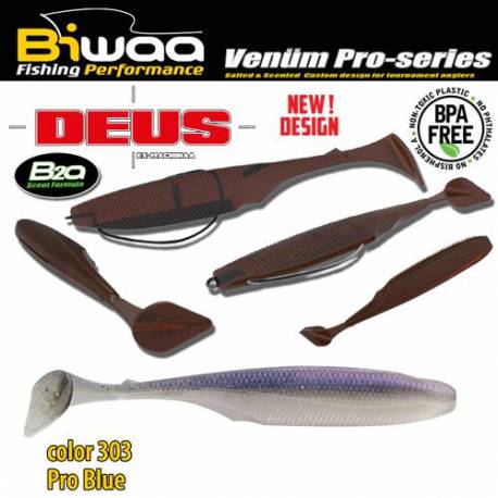 Shad BIWAA DEUS 2, 5.1cm, 303 Pro Blue