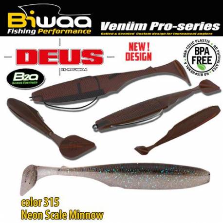 Shad BIWAA DEUS 6, 15cm, 311 Neon Scale Minnow