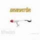 Spinnertail BIWAA Divinator Mini, 9.5cm, 9g, 15 Red Head