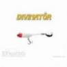 Spinnertail BIWAA DIVINATOR MINI, 9.5cm, 9g, 15 Red Head