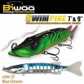 Vobler SWIMBAIT BIWAA SWIMPIKE SS 9, 24cm, 62g, 25 Blue Chrome