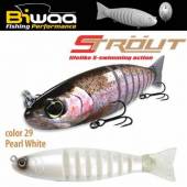 Vobler SWIMBAIT BIWAA STROUT 6.5, 16cm, 52g, 29 Pearl White