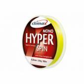 Fir monofilament Climax Hyper Spin, Fluo Yellow, 150m, 0.18mm