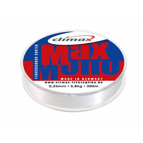 Fir monofilament Climax Max Mono, Clear, 100m, 0.32mm