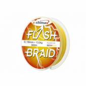 Fir textil Climax Flash Braid Fluo Yellow, 100m, 0.22mm, 16.5kg