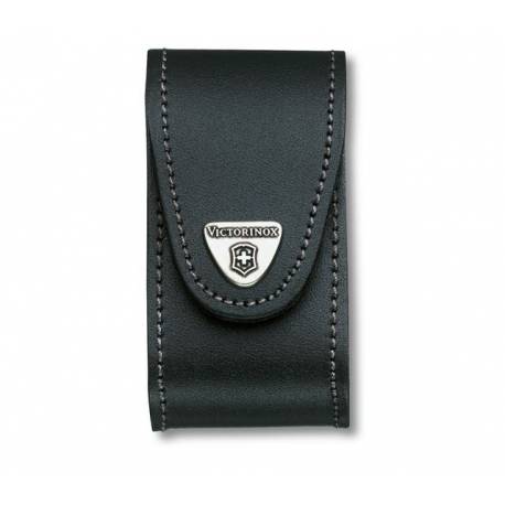 Teaca pentru briceag VICTORINOX 4.0521.3, piele, neagra