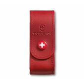 Teaca briceag VICTORINOX 4.0520.1, piele, rosie