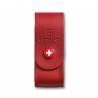 Teaca briceag VICTORINOX 4.0520.1, piele, rosie