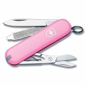 Briceag multifunctional VICTORINOX 0.6223.51 Classic, roz, 7 functii